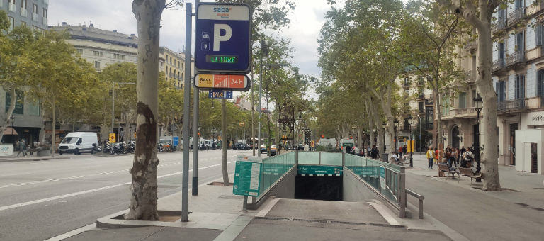 Parking Bamsa Passeig de Gràcia - La Pedrera  Barcelona